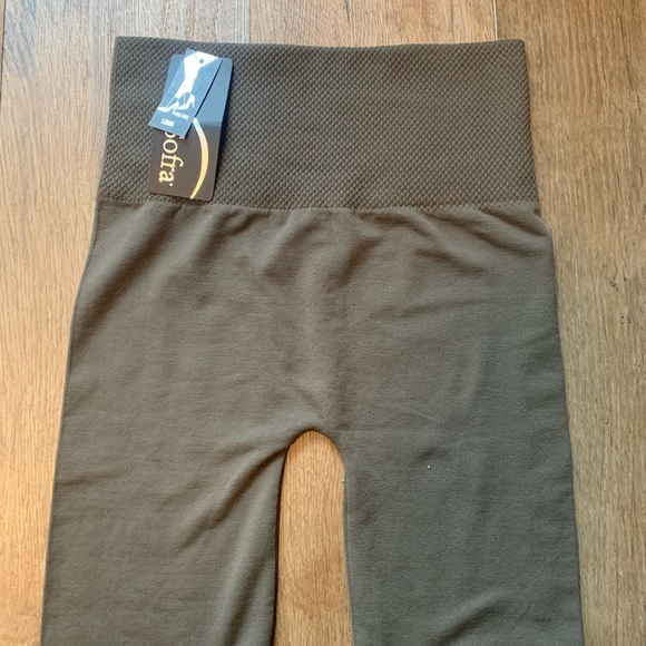 Kids soft green Leggings Sofra - Picture 5 of 7